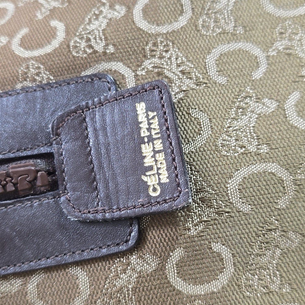Celine Vintage Brown Monogram Duffel Bag - Picture 11 of 12